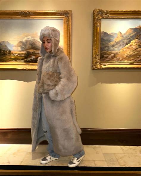 kim kardashian loud fur coat.